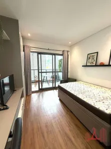 Apartamento com 1 Quarto para alugar, 27m² no Vila Clementino, São Paulo