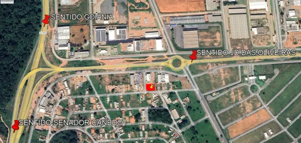 Lote/Terreno à venda, 1037m² no Residencial Parque dos Buritis, Senador Canedo