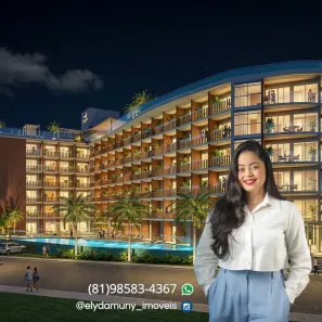 Apartamento com 1 Quarto à venda, 19m² no Tamandaré, Tamandaré