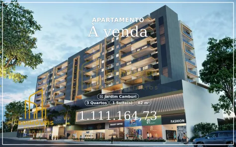 Apartamento com 3 Quartos à venda, 82m² no Jardim Camburi, Vitória