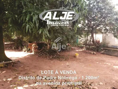 Lote/Terreno à venda, 1200m² no Centro (Padre Nóbrega), Marília