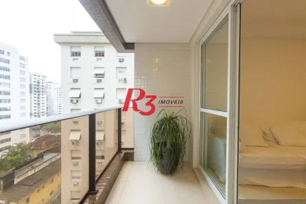 Apartamento com 2 Quartos à venda, 112m² no Gonzaga, Santos