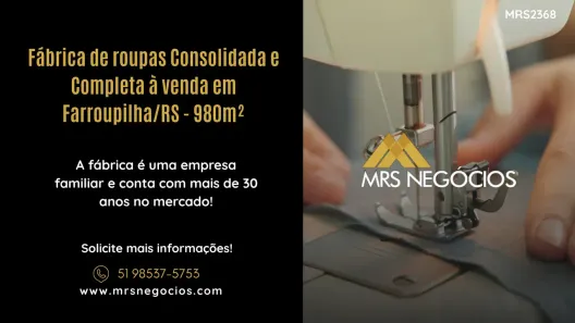 Ponto Comercial à venda, 980m² no Centro, Farroupilha