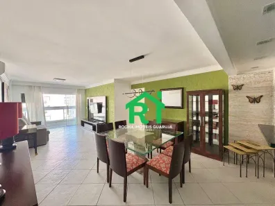 Apartamento com 3 Quartos para venda ou aluguel, 145m² no Pitangueiras, Guarujá