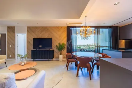 Apartamento com 3 Quartos para venda ou aluguel, 141m² no Nova Campinas, Campinas