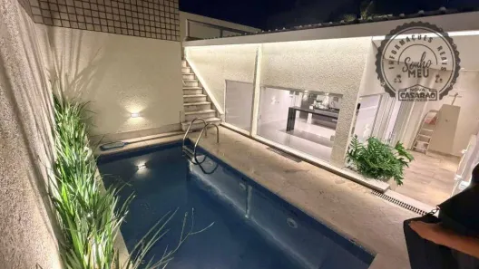 Cobertura com 3 Quartos para alugar, 254m² no Guilhermina, Praia Grande