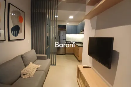 Apartamento com 1 Quarto para alugar, 44m² no Moema, São Paulo