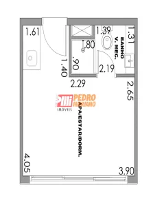 Apartamento com 1 Quarto à venda, 18m² no Vila Mariana, São Paulo