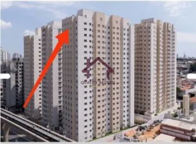 Apartamento com 2 Quartos para alugar, 33m² no Vila Ema, São Paulo