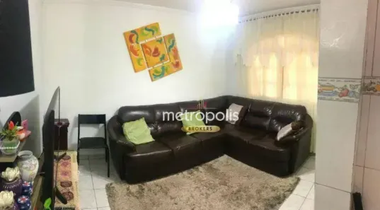Sobrado com 3 Quartos à venda, 130m² no Jardim Santo André CDHU, Santo André