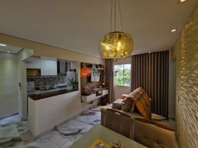 Apartamento com 2 Quartos à venda, 48m² no Chácaras Granja Pousada Del Rey, Santa Luzia