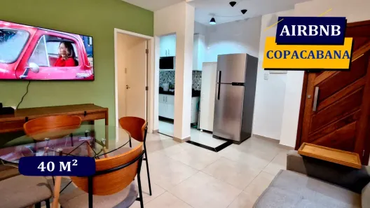Apartamento com 1 Quarto para alugar, 40m² no Copacabana, Rio de Janeiro