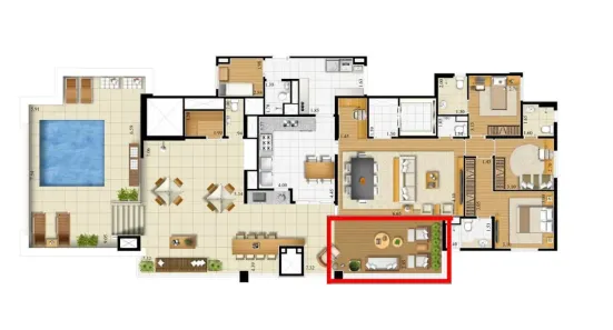 Cobertura com 3 Quartos à venda, 280m² no Bosque da Saúde, São Paulo
