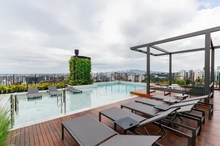 Apartamento com 1 Quarto à venda, 25m² no Mont Serrat, Porto Alegre