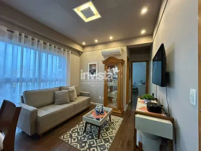 Apartamento com 1 Quarto para alugar, 45m² no Encruzilhada, Santos