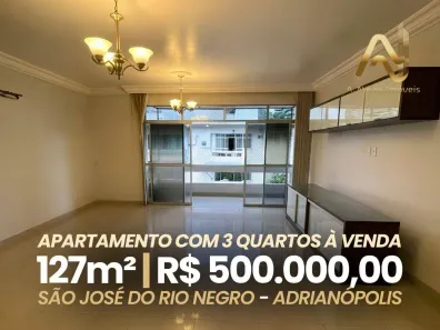Apartamento com 3 Quartos à venda, 127m² no Adrianópolis, Manaus