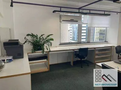 Sala Comercial para venda ou aluguel, 117m² no Cidade Monções, São Paulo