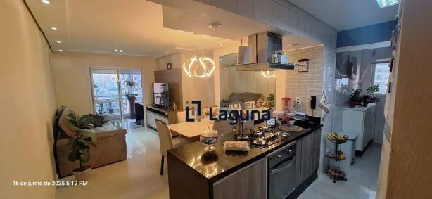 Apartamento com 3 Quartos à venda, 77m² no Campestre, Santo André