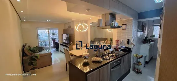 Apartamento com 3 Quartos à venda, 77m² no Campestre, Santo André