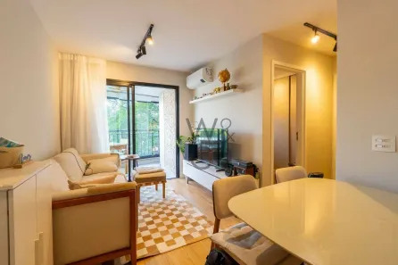 Apartamento com 2 Quartos para alugar, 70m² no Vila Cordeiro, São Paulo