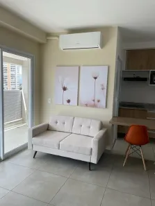Apartamento com 1 Quarto para alugar, 48m² no Ponta da Praia, Santos