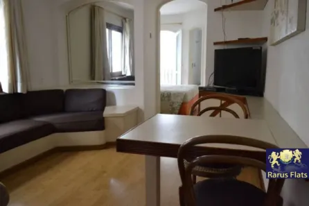 Flat com 1 Quarto para alugar, 44m² no Jardim Paulista, São Paulo