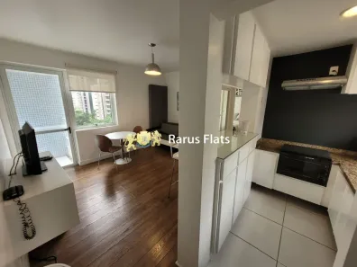 Flat com 1 Quarto para alugar, 38m² no Cerqueira César, São Paulo