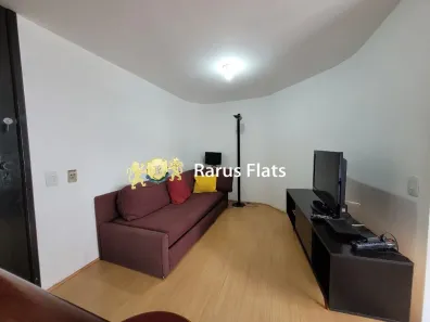 Flat com 1 Quarto à venda, 48m² no Cidade Monções, São Paulo