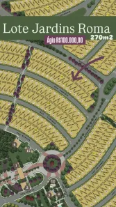 Lote/Terreno à venda, 270m² no Jardins Roma, Senador Canedo