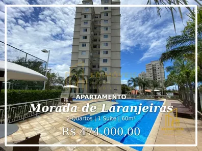 Apartamento com 2 Quartos à venda, 60m² no Morada de Laranjeiras, Serra