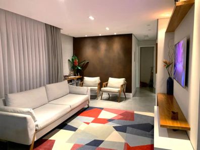 Apartamento com 3 Quartos à venda, 107m² no Vila Homero Thon, Santo André