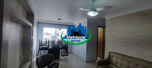 Apartamento com 2 Quartos para alugar, 56m² no Jardim Nova Taboão, Guarulhos