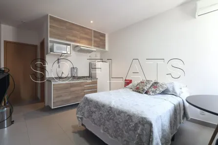 Flat com 1 Quarto para alugar, 32m² no República, São Paulo