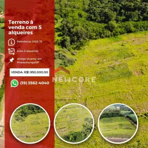 Lote/Terreno à venda, 121m² no Área Rural de Pirassununga, Pirassununga