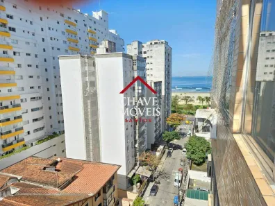 Apartamento com 3 Quartos à venda, 83m² no José Menino, Santos