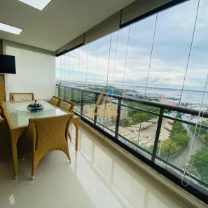Apartamento com 3 Quartos para venda ou aluguel, 156m² no Ponta Negra, Manaus