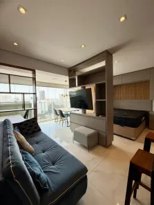 Apartamento com 1 Quarto para alugar, 42m² no Cidade Monções, São Paulo