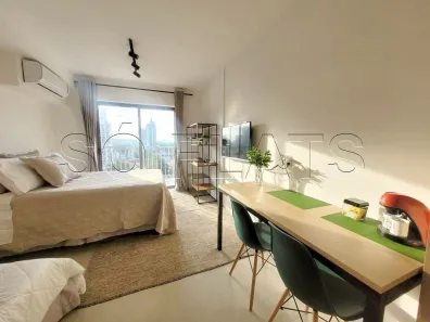 Apartamento com 1 Quarto para alugar, 27m² no Pinheiros, São Paulo