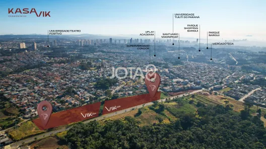 Lote/Terreno à venda, 212m² no Cidade Industrial, Curitiba