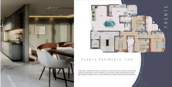 Apartamento com 4 Quartos à venda, 143m² no Liberdade, Belo Horizonte