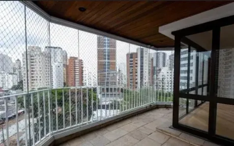 Apartamento com 3 Quartos para alugar, 177m² no Moema, São Paulo