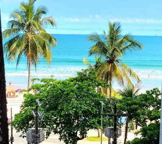 Apartamento com 2 Quartos para alugar, 90m² no Pitangueiras, Guarujá