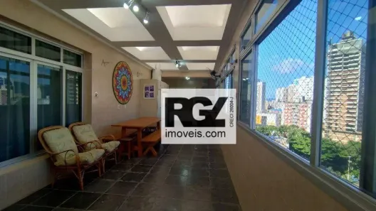 Cobertura com 3 Quartos à venda, 325m² no Ponta da Praia, Santos