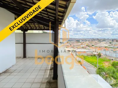 Cobertura com 2 Quartos para alugar, 104m² no Arvoredo 2ª Seção, Contagem