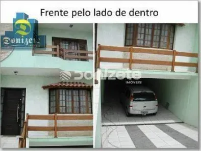 Sobrado com 3 Quartos para alugar, 250m² no Vila Alzira, Santo André