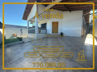 Casa com 3 Quartos à venda, 210m² no Portal de Jacaraípe, Serra