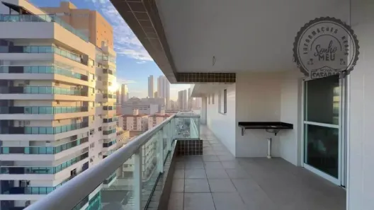 Apartamento com 3 Quartos à venda, 120m² no Boqueirão, Praia Grande