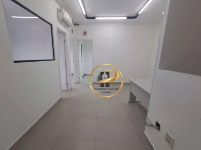 Sala Comercial à venda, 47m² no Vila Mathias, Santos