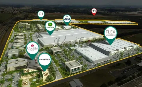 Galpão/Depósito/Armazém para alugar, 757m² no Distrito Industrial, Campinas
