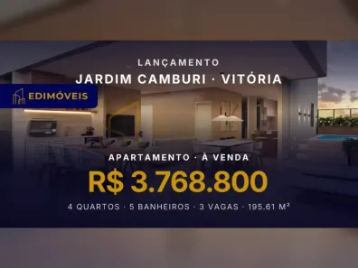 Apartamento com 4 Quartos à venda, 195m² no Jardim Camburi, Vitória